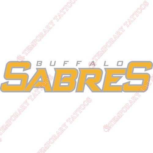 Buffalo Sabres Customize Temporary Tattoos Stickers NO.83